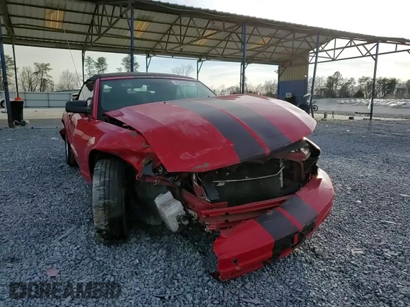 2008 Ford Mustang Deluxe with VIN 1ZVHT84N385146001, listed as a Copart auction lot 45558095 with 222,148 mi miles and Salvage Title. Bid and sale history available at carsss.com. Image 11.