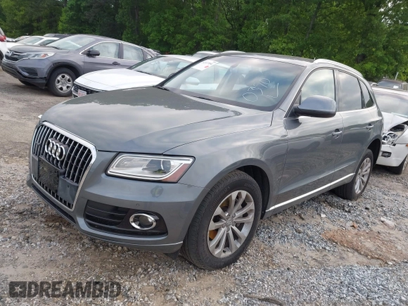2013 Audi Q5 Premium Plus with VIN WA1LFAFP6DA029437, listed as a IAAI auction lot 42137954 with 135,769 mi miles. Bid and sale history available at carsss.com. Image 2.