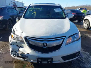 2014 Acura RDX Tech Pkg with VIN 5J8TB3H59EL006847, listed as a IAAI auction lot 41292354 with 135,300 mi miles. Bid and sale history available at carsss.com. Image 12.
