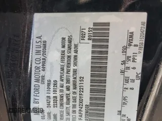 2000 Ford Mustang GT with VIN 1FAFP42X0YF221152, listed as a Copart auction lot 44628575 with 154,159 mi miles and Salvage Title. Bid and sale history available at carsss.com. Image 13.