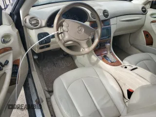 2007 Mercedes-Benz CLK-Class 5.5L with VIN WDBTJ72HX7F216515, listed as a Copart auction lot 46517705 with 149,364 mi miles and Salvage Title. Bid and sale history available at carsss.com. Image 8.