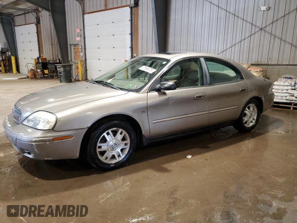 2005 Mercury Sable LS with VIN 1MEFM55S55A631185, listed as a Copart auction lot 47694575 with 41,843 mi miles and Clean Title. Bid and sale history available at carsss.com. Image 1.