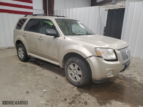 2010 Mercury Mariner with VIN 4M2CN9BG1AKJ04266, listed as a Copart auction lot 43746595 with 0 mi miles and Salvage Title. Bid and sale history available at carsss.com. Image 4.