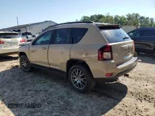 2017 Jeep Compass Latitude with VIN 1C4NJDEB9HD127855, listed as a Copart auction lot 56699735 with 119,046 mi miles and Salvage title. Bid and sale history available at DreamBid. Image 2.