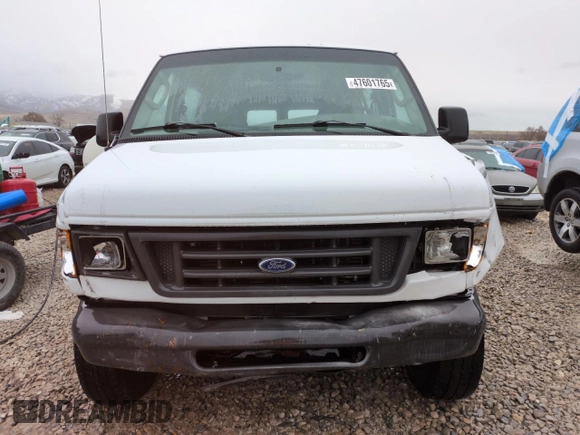 2005 Ford Econoline Cargo Recreational with VIN 1FTSS34L85HA74574, listed as a Copart auction lot 47601765 with 86,787 mi miles and Salvage Title. Bid and sale history available at carsss.com. Image 5.