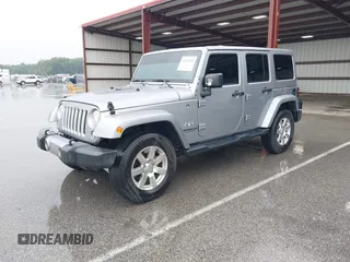 2017 Jeep Wrangler Unlimited Sahara with VIN 1C4BJWEG8HL681775, listed as a IAAI auction lot 42424924 with 87,068 mi miles and . Bid and sale history available at DreamBid. Image 17.