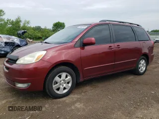 2004 Toyota Sienna XLE with VIN 5TDZA22C44S107451, listed as a Copart auction lot 61463745 with 194,454 mi miles and Clean title. Bid and sale history available at DreamBid. Image 1.