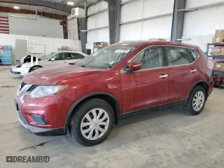 2015 Nissan Rogue S with VIN KNMAT2MT8FP518109, listed as a Copart auction lot 47477505 with 125,383 mi miles and Clean Title. Bid and sale history available at carsss.com. Image 1.