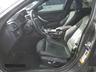 2017 BMW 4 Series 430i xDrive with VIN WBA4F9C54HG440590, listed as a Copart auction lot 45761255 with 105,551 mi miles and Salvage title. Bid and sale history available at DreamBid. Image 7.