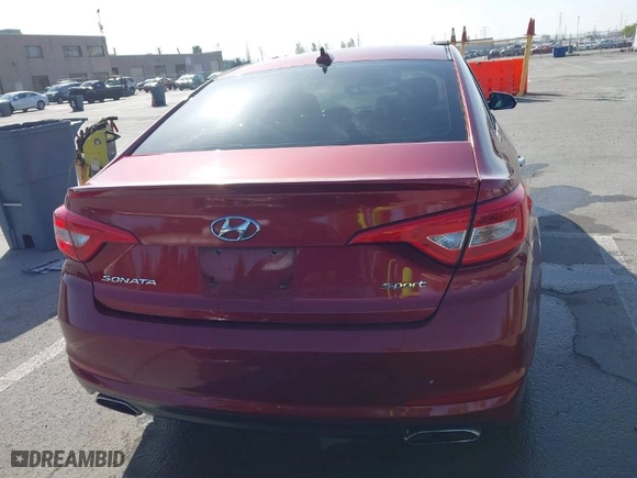 2015 Hyundai Sonata 2.4L Limited with VIN 5NPE34AF9FH251456, listed as a IAAI auction lot 42102725 with 180,488 mi miles. Bid and sale history available at carsss.com. Image 16.