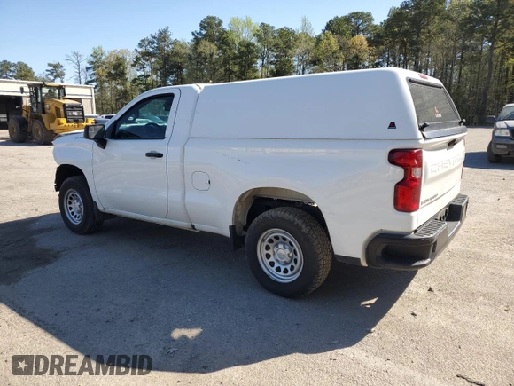 2023 Chevrolet Silverado 1500 Work Truck with VIN 3GCNAAEK7PG363260, listed as a Copart auction lot 52376205 with 85,656 mi miles and Clean Title. Bid and sale history available at carsss.com. Image 2.