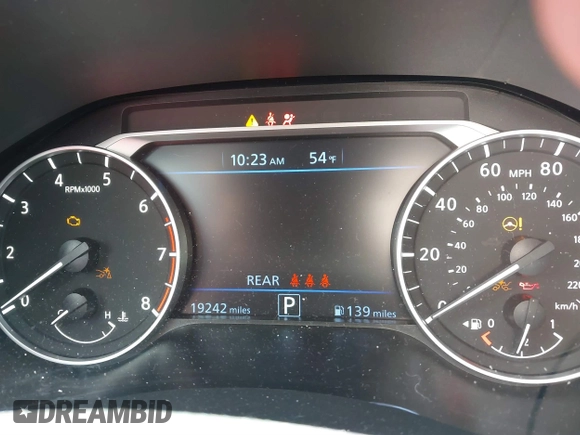 2024 Nissan Altima SV with VIN 1N4BL4DV3RN322621, listed as a IAAI auction lot 40843918 with 19,242 mi miles and . Bid and sale history available at DreamBid. Image 7.