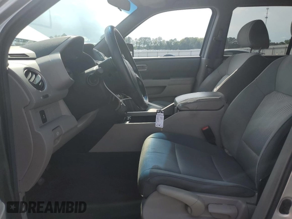 2012 Honda Pilot LX with VIN 5FNYF3H28CB005705, listed as a Copart auction lot 60687955 with 212,315 mi miles and Salvage title. Bid and sale history available at DreamBid. Image 7.