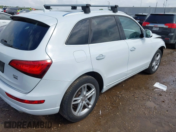 2015 Audi Q5 Premium Plus with VIN WA1LFAFP4FA067607, listed as a IAAI auction lot 42081902 with 93,780 mi miles and . Bid and sale history available at DreamBid. Image 4.