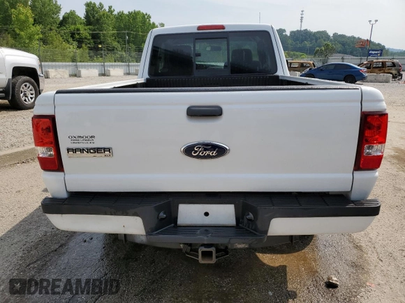 2011 Ford Ranger XLT with VIN 1FTKR4EEXBPA41322, listed as a Copart auction lot 60288475 with 87,940 mi miles and Salvage title. Bid and sale history available at DreamBid. Image 6.