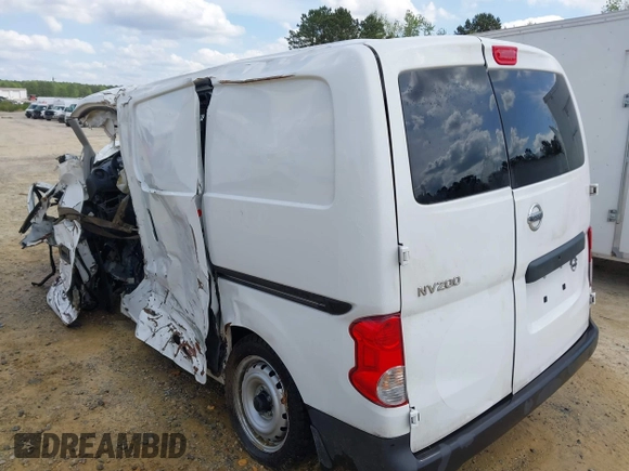 2021 Nissan NV200 Compact Cargo SV with VIN 3N6CM0KN9MK695343, listed as a IAAI auction lot 35744848 with 1 mi miles. Bid and sale history available at carsss.com. Image 3.
