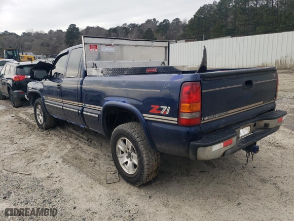 2000 Chevrolet Silverado 1500 LS with VIN 1GCEK19T0YE331310, listed as a Copart auction lot 89279075 with 0 mi miles and Salvage Title. Bid and sale history available at carsss.com. Image 2.