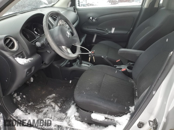 2013 Nissan Versa S with VIN 3N1CN7AP0DL895634, listed as a Copart auction lot 87633665 with 80,053 mi miles and Salvage title. Bid and sale history available at DreamBid. Image 7.