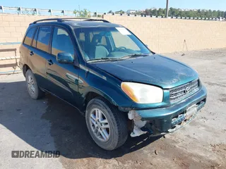 2003 Toyota RAV4 with VIN JTEGH20V930104338, listed as a IAAI auction lot 41515975 with 265,277 mi miles. Bid and sale history available at carsss.com. Image 1.