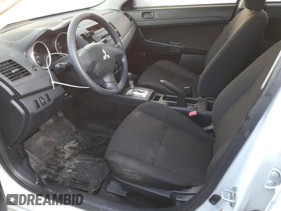 2010 Mitsubishi Lancer DE with VIN JA32U1FU3AU001245, listed as a Copart auction lot 42812755 with 126,262 mi miles and Salvage Title. Bid and sale history available at carsss.com. Image 7.