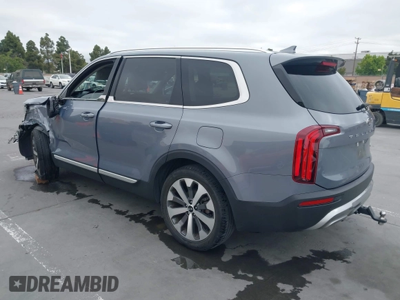 2020 Kia Telluride EX z VIN 5XYP34HC6LG068233, wystawiony jako IAAI lot #42370717 z przebiegiem 27 329 mil mil oraz . Historia ofert i sprzedaży dostępna na DreamBid. Obrazek 3.