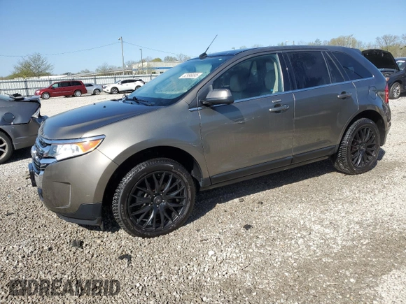 2013 Ford Edge Limited with VIN 2FMDK3KC4DBE02723, listed as a Copart auction lot 52996895 with 46,633 mi miles and Salvage Title. Bid and sale history available at DreamBid. Image 1.