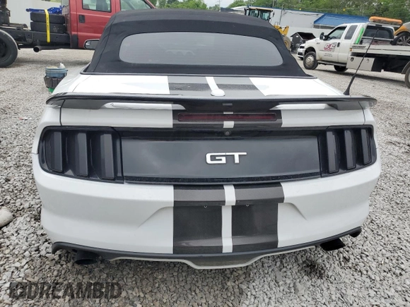 2017 Ford Mustang GT Premium с VIN 1FATP8FF1H5287310, выставлен на аукционе Copart как лот 58651515 с пробегом 84 823 миль миль и Списание • Salvage title. История ставок и продаж доступна на DreamBid. Изображение 6.