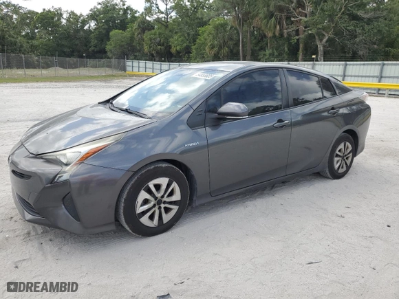 2016 Toyota Prius Two with VIN JTDKBRFU9G3016823, listed as a Copart auction lot 54855685 with 217,132 mi miles and Clean Title. Bid and sale history available at carsss.com. Image 1.