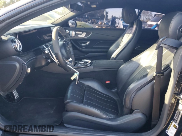 2018 Mercedes-Benz E-Class E 400 with VIN WDD1J6FB8JF044703, listed as a Copart auction lot 52633145 with 122,099 mi miles and Salvage Title. Bid and sale history available at carsss.com. Image 7.