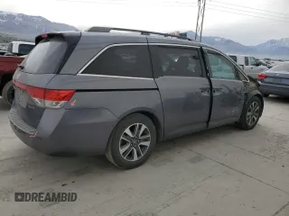 2014 Honda Odyssey Touring z VIN 5FNRL5H91EB121062, wystawiony jako Copart lot #53546515 z przebiegiem 192 136 mil mil oraz Szkoda całkowita • Salvage title. Historia ofert i sprzedaży dostępna na DreamBid. Obrazek 3.