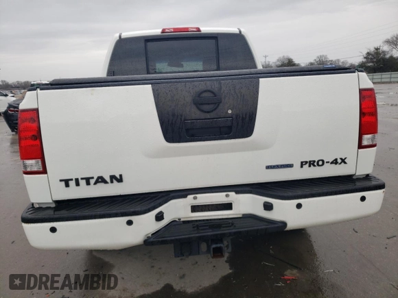 2012 Nissan Titan SV with VIN 1N6BA0EC2CN304170, listed as a Copart auction lot 43435975 with 96,598 mi miles and Salvage Title. Bid and sale history available at carsss.com. Image 6.