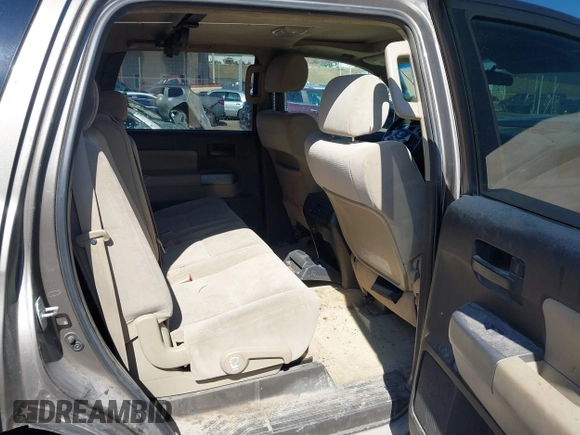 2010 Toyota Sequoia SR5 with VIN 5TDBY5G10AS027095, listed as a IAAI auction lot 41685335 with 1 mi miles. Bid and sale history available at carsss.com. Image 8.