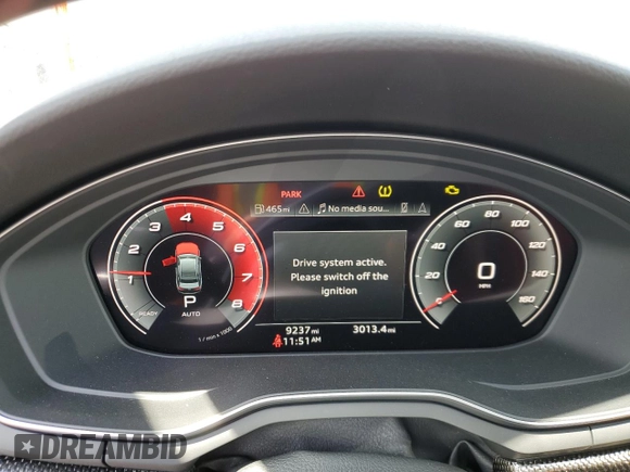 2023 Audi S4 Premium Plus z VIN WAUB4AF43PA081445, wystawiony jako Copart lot #50074204 z przebiegiem 9 237 mil mil oraz . Historia ofert i sprzedaży dostępna na DreamBid. Obrazek 9.