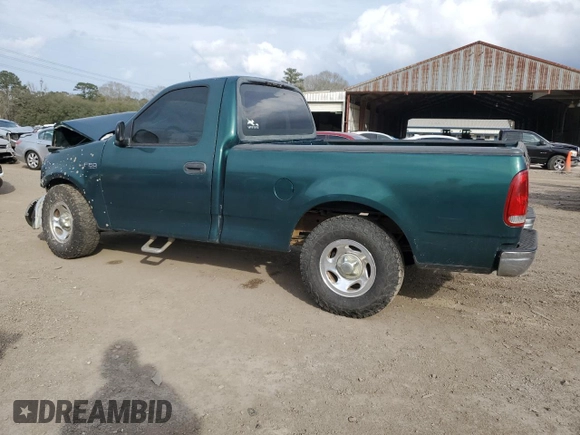 2000 Ford F-150 XL with VIN 1FTZF1726YNA99750, listed as a Copart auction lot 44131555 with Not provided miles and Salvage title. Bid and sale history available at DreamBid. Image 2.