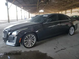 2019 Cadillac CTS Luxury RWD with VIN 1G6AR5SX5K0114499, listed as a Copart auction lot 43138535 with 81,729 mi miles and Salvage Title. Bid and sale history available at DreamBid. Image 1.