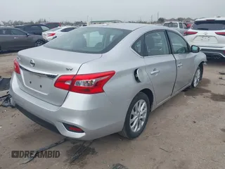 2019 Nissan Sentra SV with VIN 3N1AB7AP4KY327516, listed as a IAAI auction lot 41744167 with 127,367 mi miles and . Bid and sale history available at DreamBid. Image 4.