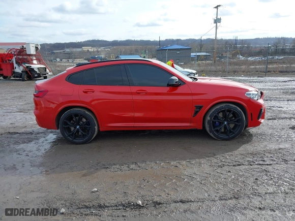 2020 BMW X4 M Competition with VIN 5YMUJ0C05L9C33943, listed as a IAAI auction lot 41531691 with 55,419 mi miles. Bid and sale history available at carsss.com. Image 13.