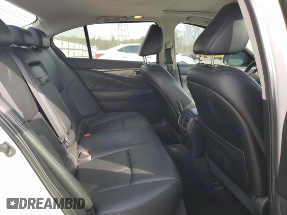 2014 Infiniti Q50 Sport with VIN JN1BV7AP6EM684974, listed as a Copart auction lot 52810125 with 95,607 mi miles and Clean Title. Bid and sale history available at DreamBid. Image 10.