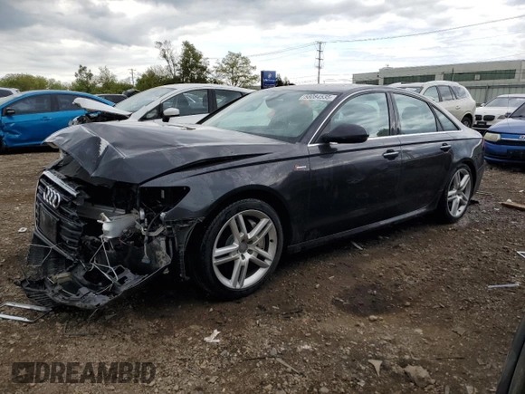 2015 Audi A6 Prestige with VIN WAUHGAFC5FN008805, listed as a Copart auction lot 58084535 with 98,829 mi miles and Salvage title. Bid and sale history available at DreamBid. Image 1.