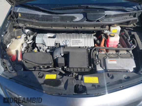 2012 Toyota Prius Two with VIN JTDZN3EU2C3072942, listed as a IAAI auction lot 42100685 with 123,019 mi miles and . Bid and sale history available at DreamBid. Image 10.