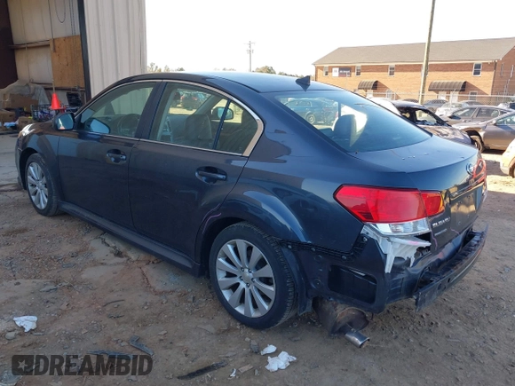 2011 Subaru Legacy Limited with VIN 4S3BMCJ61B3251127, listed as a IAAI auction lot 41167633 with 150,508 mi miles and . Bid and sale history available at DreamBid. Image 3.