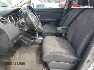 2007 Nissan Versa 1.8 S with VIN 3N1BC13E97L417470, listed as a Copart auction lot 45952315 with 0 mi miles and Salvage Title. Bid and sale history available at carsss.com. Image 7.