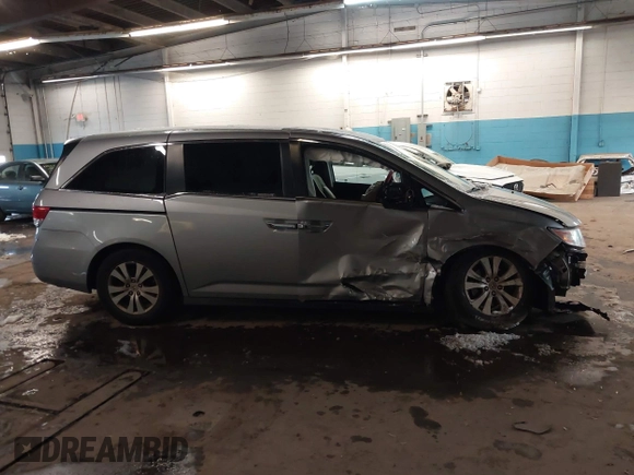 2017 Honda Odyssey EX-L with VIN 5FNRL5H62HB008134, listed as a IAAI auction lot 41378943 with 197,937 mi miles and . Bid and sale history available at DreamBid. Image 13.