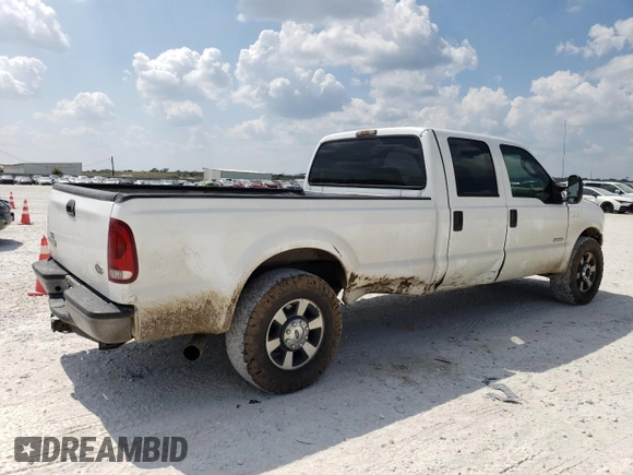 2006 Ford F-350 with VIN 1FTWW30P46EC47122, listed as a Copart auction lot 71742404 with 185,108 mi miles and Salvage title. Bid and sale history available at DreamBid. Image 3.
