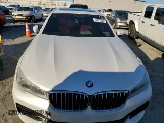 2017 BMW 7 Series 750i with VIN WBA7F0C51HGM21052, listed as a Copart auction lot 46299535 with 85,765 mi miles and Clean Title. Bid and sale history available at carsss.com. Image 5.
