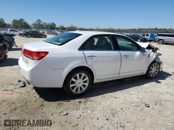 2010 Lincoln MKZ with VIN 3LNHL2GC0AR603968, listed as a Copart auction lot 48949505 with 102,527 mi miles and Salvage Title. Bid and sale history available at DreamBid. Image 3.
