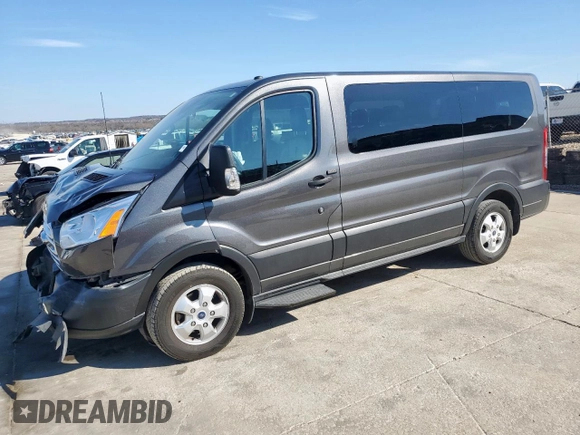2019 Ford Transit Passenger XL with VIN 1FMZK1YG3KKA52783, listed as a Copart auction lot 47139475 with Not Provided miles and Salvage Title. Bid and sale history available at DreamBid. Image 1.