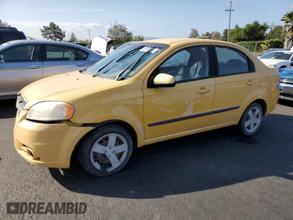 2010 Chevrolet Aveo 2LT with VIN KL1TG5DE5AB046674, listed as a Copart auction lot 51097495 with 120,577 mi miles and Salvage title. Bid and sale history available at DreamBid. Image 1.