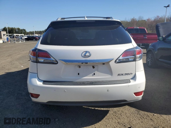 2014 Lexus RX 350 with VIN 2T2BK1BA4EC247996, listed as a Copart auction lot 54525525 with 242,274 mi miles and Salvage Title. Bid and sale history available at DreamBid. Image 6.