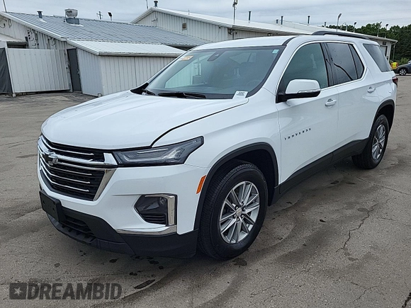 2023 Chevrolet Traverse LT z VIN 1GNEVHKW5PJ325679, wystawiony jako IAAI lot #42541394 z przebiegiem 74 480 mil mil oraz . Historia ofert i sprzedaży dostępna na DreamBid. Obrazek 8.